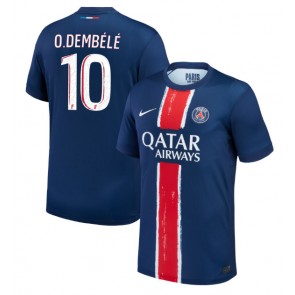 Paris Saint-Germain Ousmane Dembele #10 Domaci Dres 2024-25 Kratak Rukavima